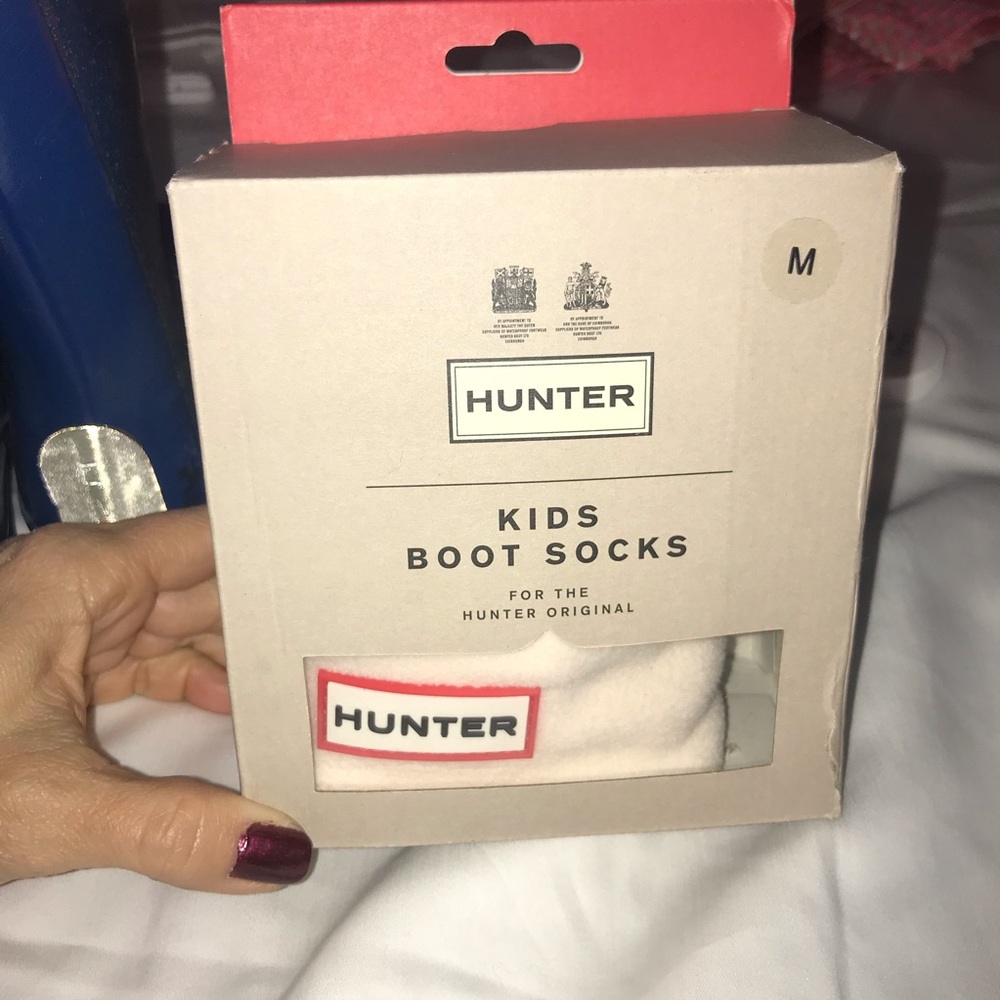 Hunter kids boot socks